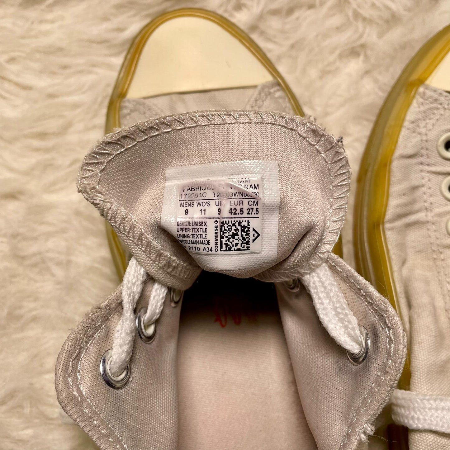 Converse Chuck Taylor All Star CX – White with Gum Sole