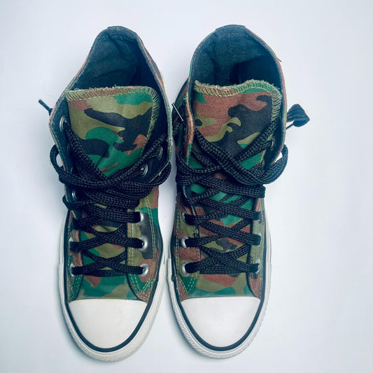 Camo with Roses Converse Chuck Taylor All Star Shoes