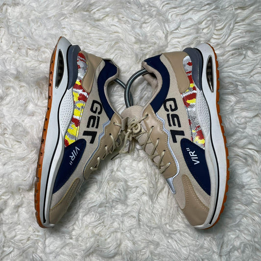 Chunky Multicolor VIR GEL Sneakers – Streetwear Inspired Air Sole Trainers